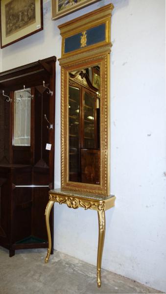 Stodola.cz - Konzolový stolek se zrcadlem