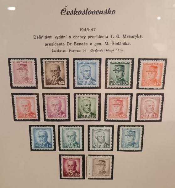 Stodola.cz - Obraz s poštovními známkami